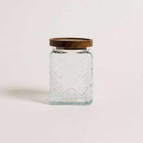 Frasco Cuadrado Salamanca Tapa Acacia 700ml