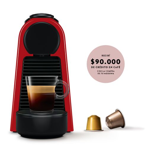 Cafetera Nespresso Essenza mini Red D30