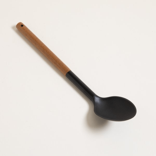 Cuchara Acanalada De Nylon Negro