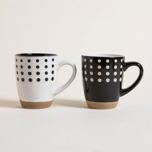 Jarrito Mug Psico White Black C/Base 236ml