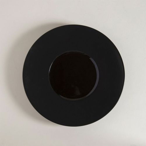 Plato De Ceramica Negra Oslo 28cm