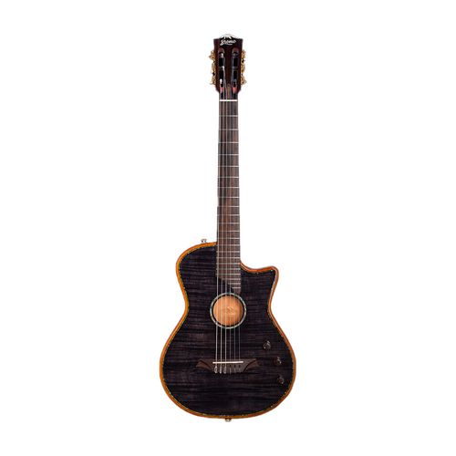 Guitarra Electroacústica Bromo Nylon C/EQ Black C/Estuche