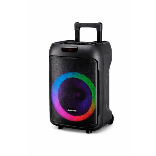 Bafle Jahro Activo 12" Usb/Bt/Bateria/Luces Mic Inalamb