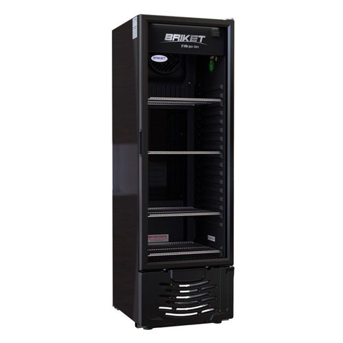 Exhibidora Vertical Briket Master 3030 Black Led Superior Bk3030