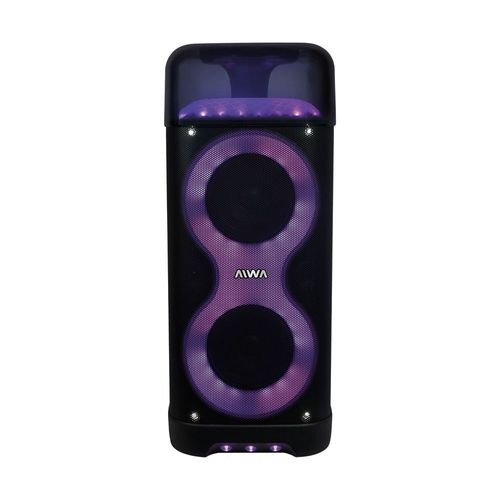 Bafle Activo Aiwa 2X6.5 Con Batería Bluetooth Tws Y Luces T606