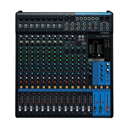 Consola De Sonido Yamaha MG16XU 16 Canales Con USB, Efectos y 8 entradas XLR