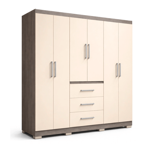 Ropero Máximo 6 puertas color golden oregon 56011