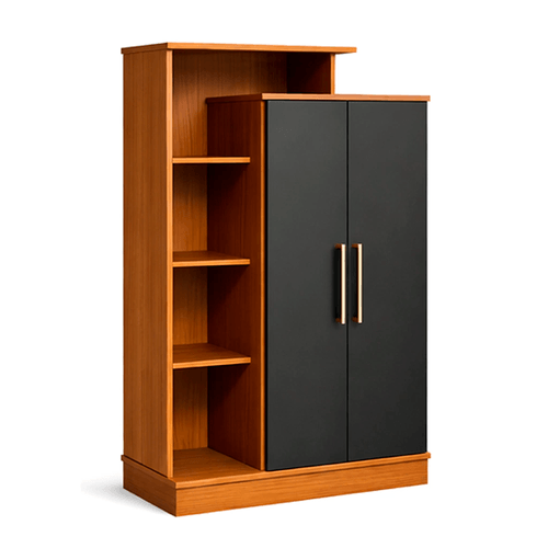 Armario multiuso Máximo grafito teca 59010