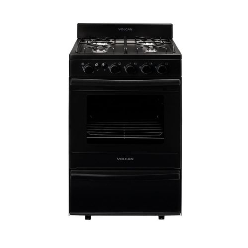 Cocina A Gas Volcan 87663Vm Grafito C/Encendido C/Luz Horno 550Mm